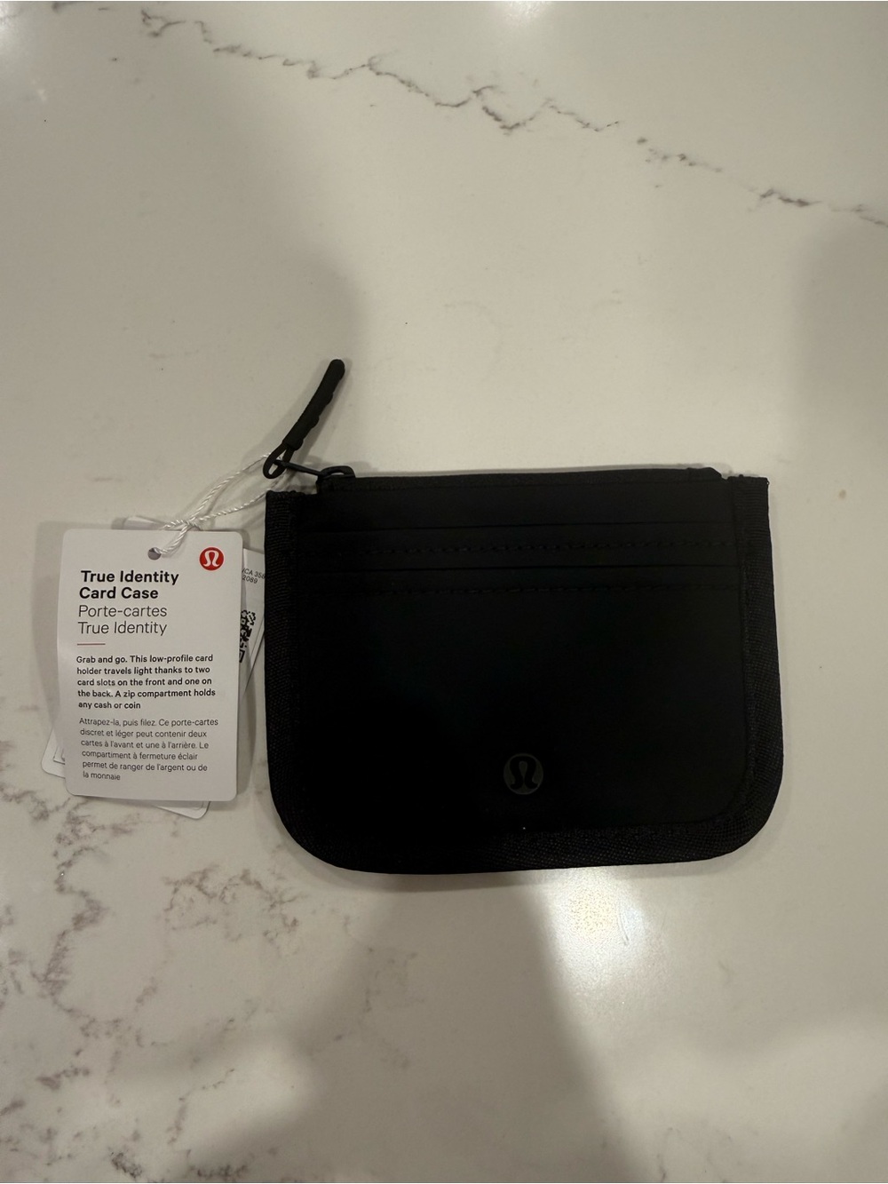 NWT Lululemon True Identity Card Case in Black